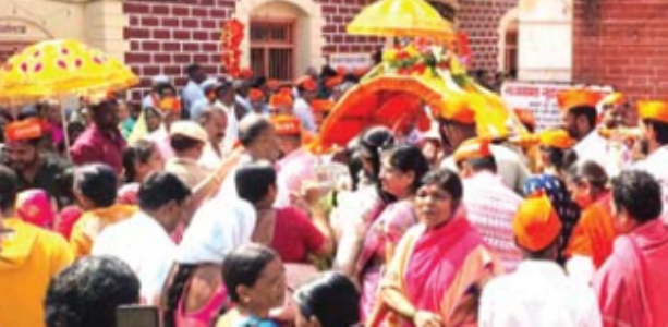 सज्जनगडावर दासनवमी उत्साहात साजरी